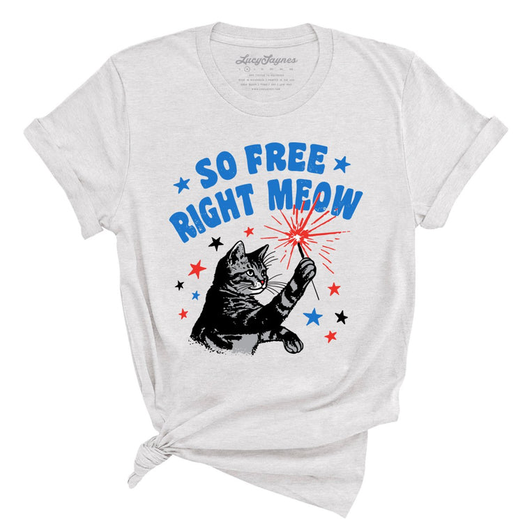 So Free Right Meow - Ash - Full Front