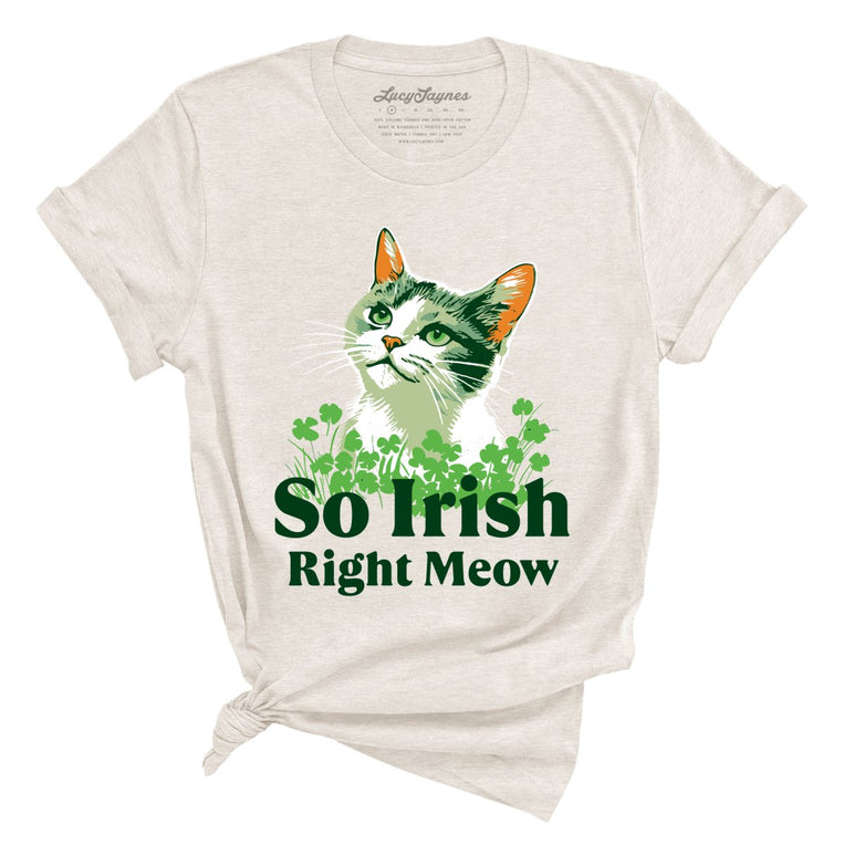 So Irish Right Meow - Heather Dust - Full Front