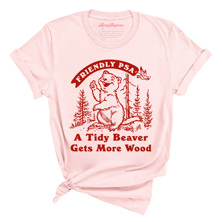 A Tidy Beaver Gets More Wood Tee