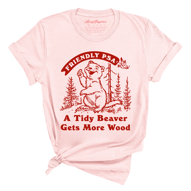 A Tidy Beaver Gets More Wood - Tee