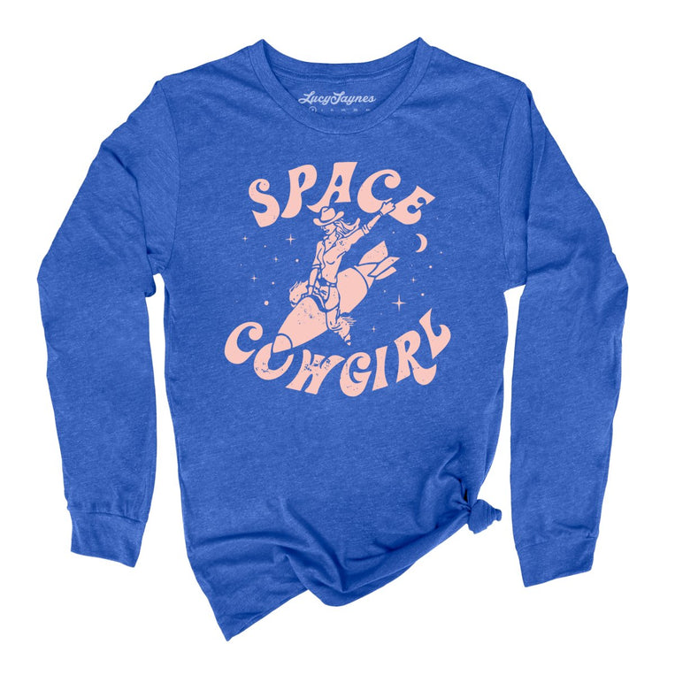 Space Cowgirl - Heather True Royal - Full Front