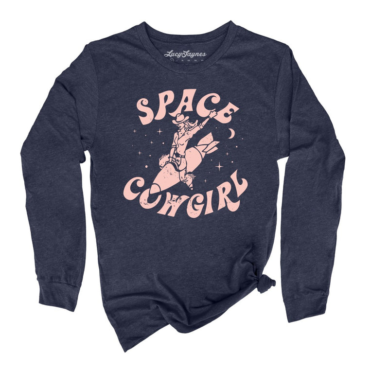Space Cowgirl - Heather Navy - Full Front