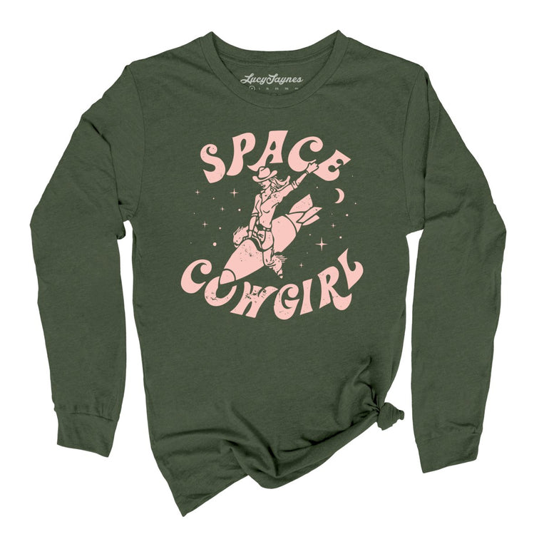 Space Cowgirl - Military Green - Full Front