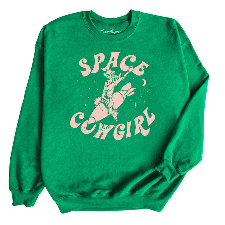 Space Cowgirl - Irish Green - Full Front
