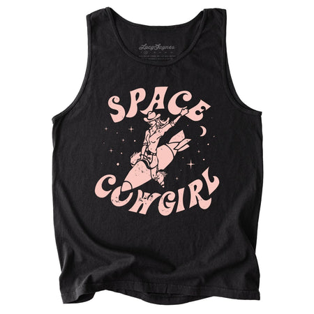 Space Cowgirl Comfort Colors Tank Top