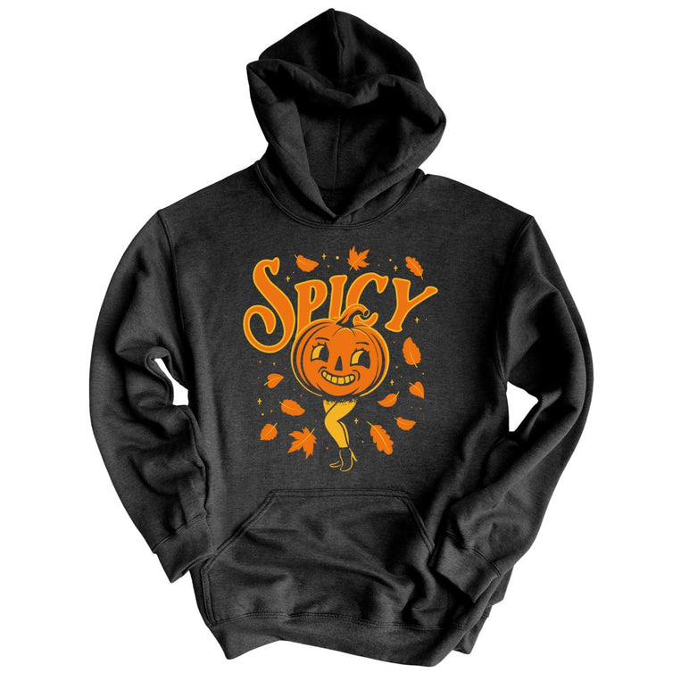 Spicy Pumpkin - Charcoal Heather - Full Front