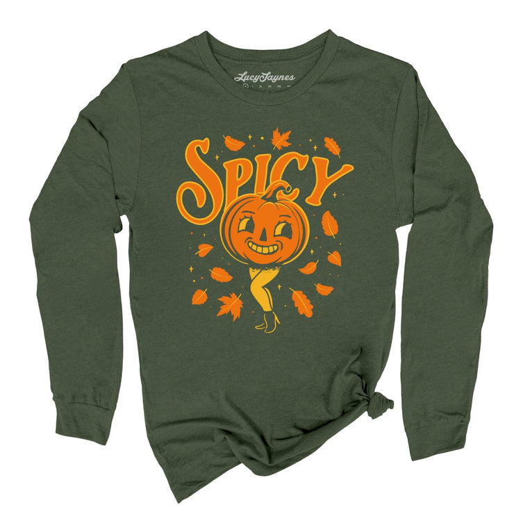 Spicy Pumpkin - Military Green - Full Front