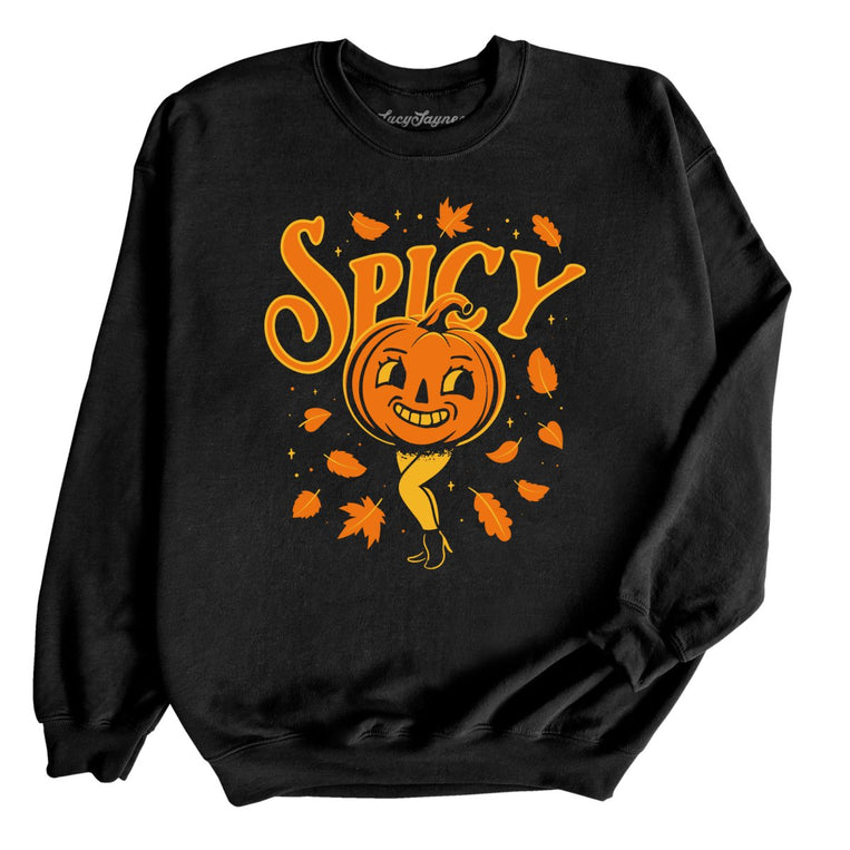 Spicy Pumpkin - Black - Full Front