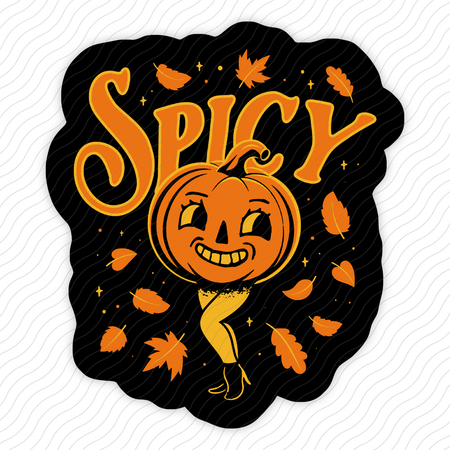 Spicy Pumpkin Sticker