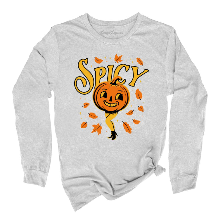 Spicy Pumpkin - Athletic Heather - Full Front