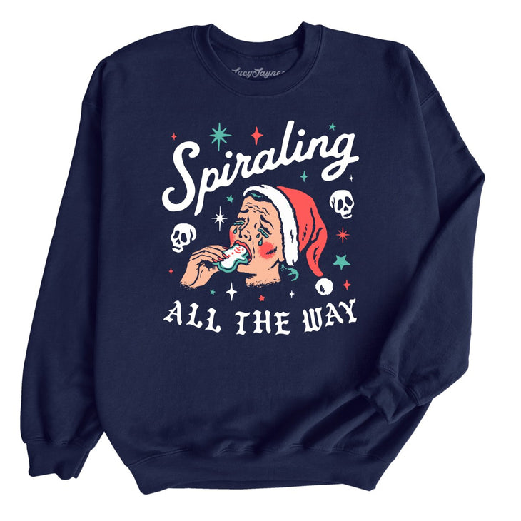 Spiraling All The Way Sweatshirt