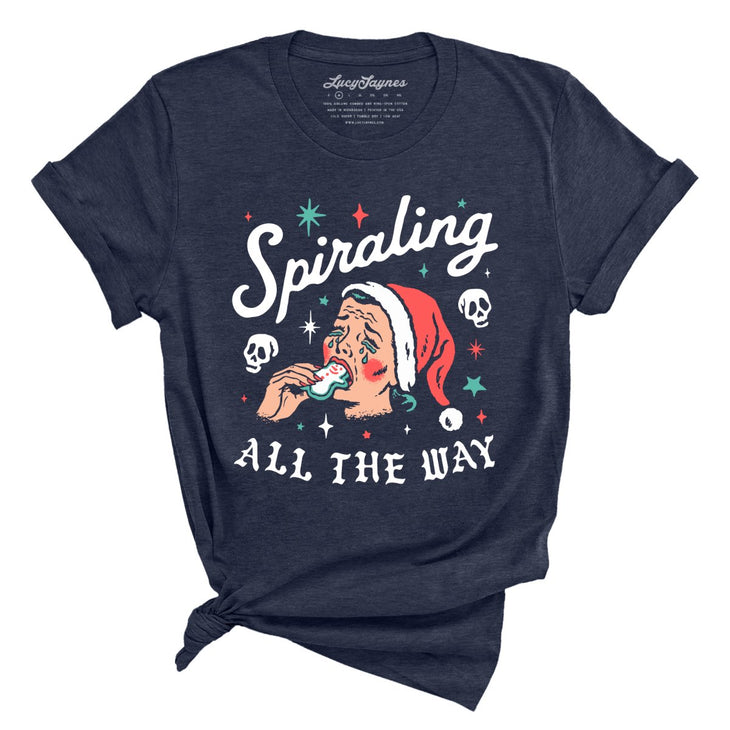 Spiraling All The Way Tee