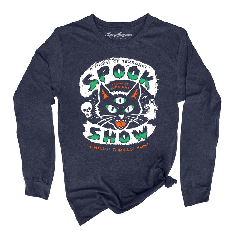 Spook Show - Heather Navy - Full Front