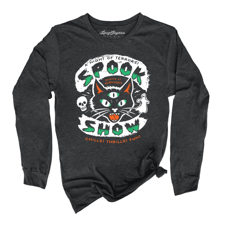 Spook Show - Dark Grey Heather - Full Front