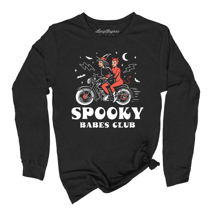 Spooky Babes Club Long Sleeve Tee