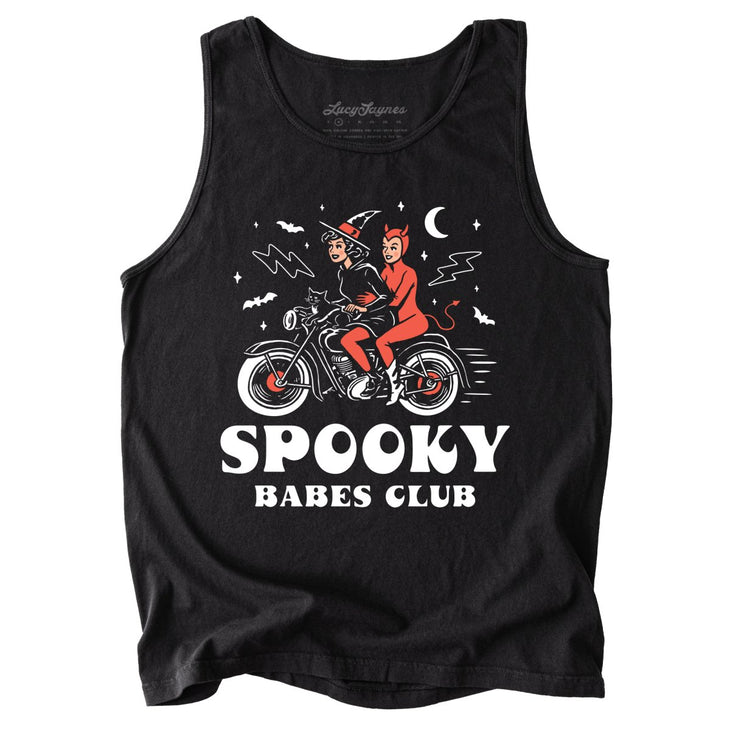 Spooky Babes Club Comfort Colors Tank Top