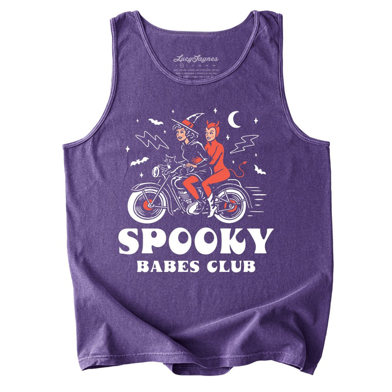 Spooky Babes Club - Grape - Tank Top