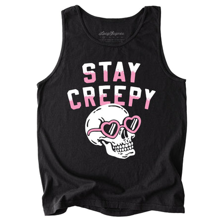 Stay Creepy Comfort Colors Tank Top