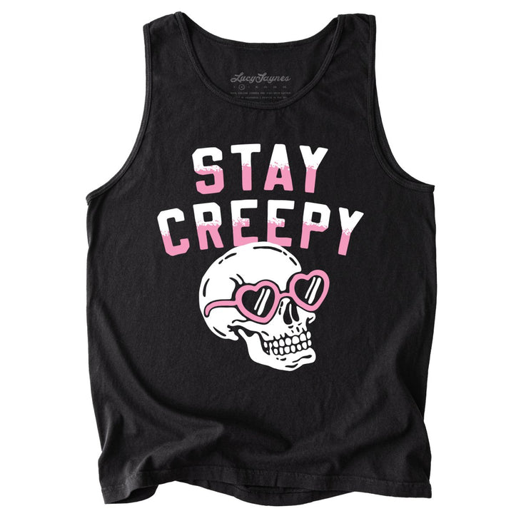 Stay Creepy Comfort Colors Tank Top
