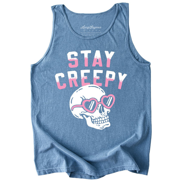 Stay Creepy - Blue Jean - Tank Top