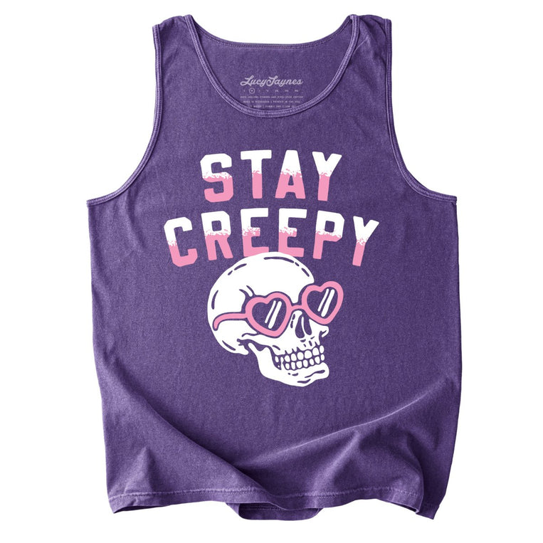 Stay Creepy - Grape - Tank Top
