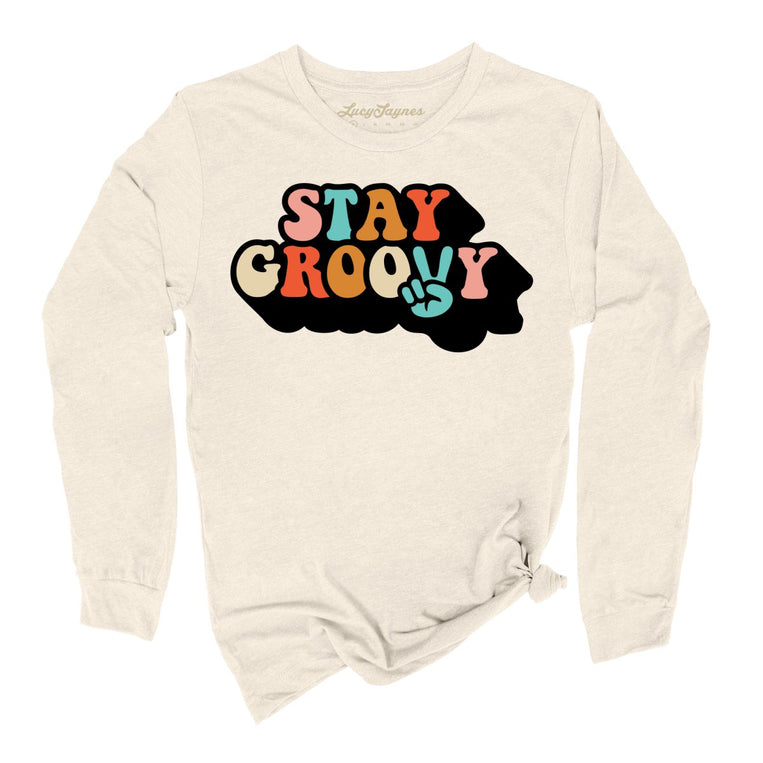 Stay Groovy - Natural - Full Front