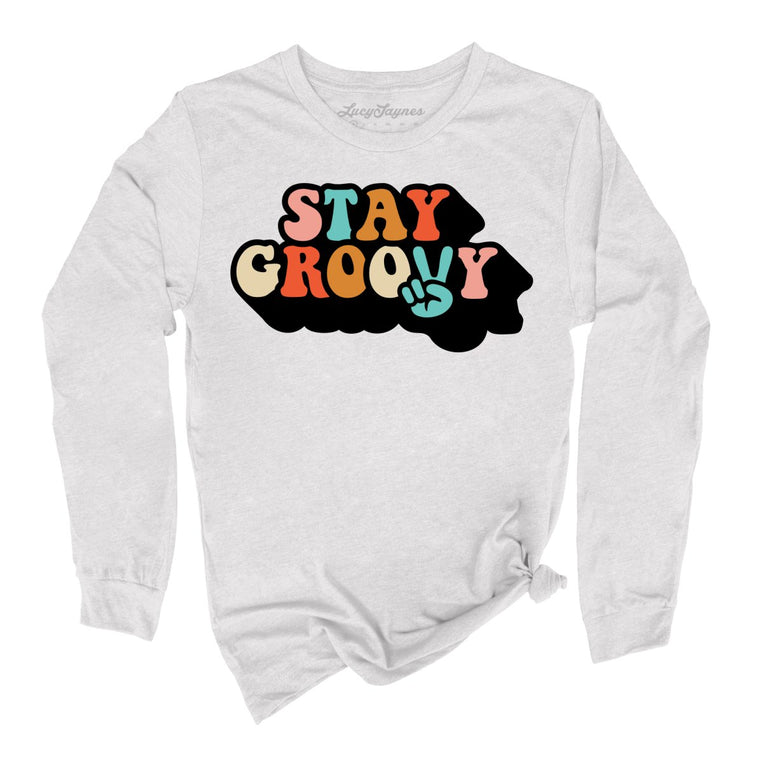 Stay Groovy - Ash - Full Front