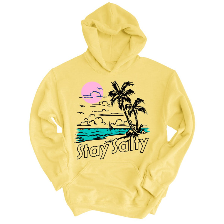 Stay Salty - Light Yellow - Full Front