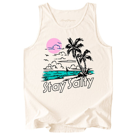 Stay Salty Comfort Colors Tank Top