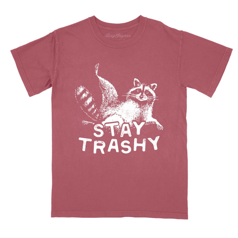 Stay Trashy - Brick - Comfort Colors Tee