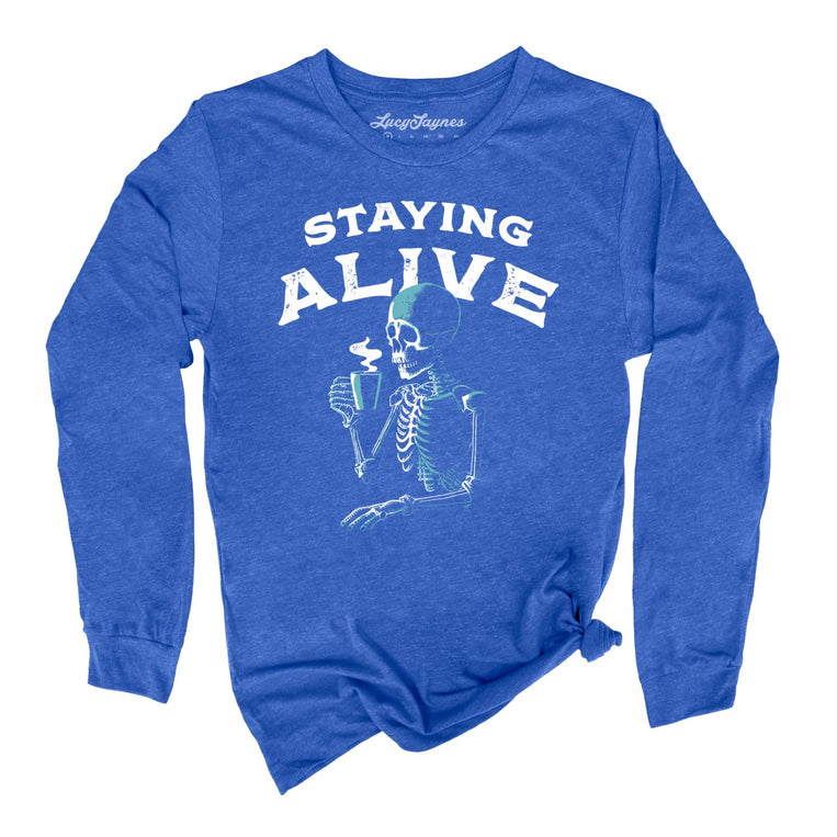 Staying Alive - Heather True Royal - Full Front