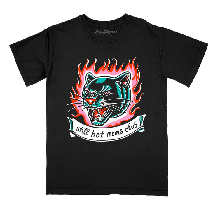 Still Hot Moms Club Comfort Colors Tee