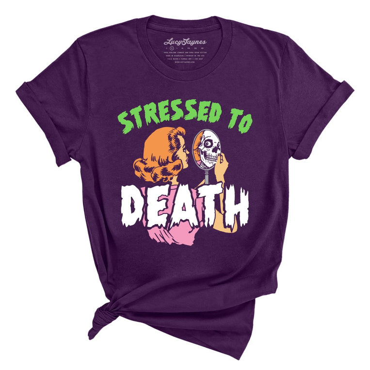 Stressed To Death - Team Purple - Full Front