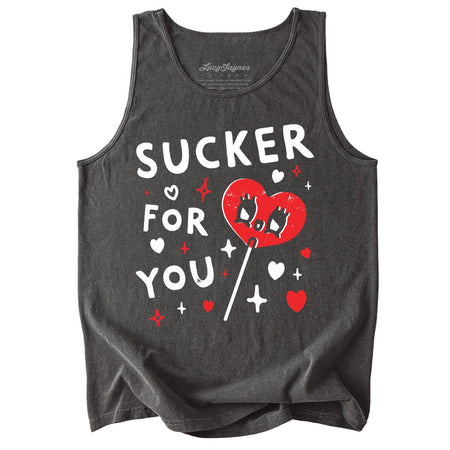 Sucker For You Comfort Colors Tank Top