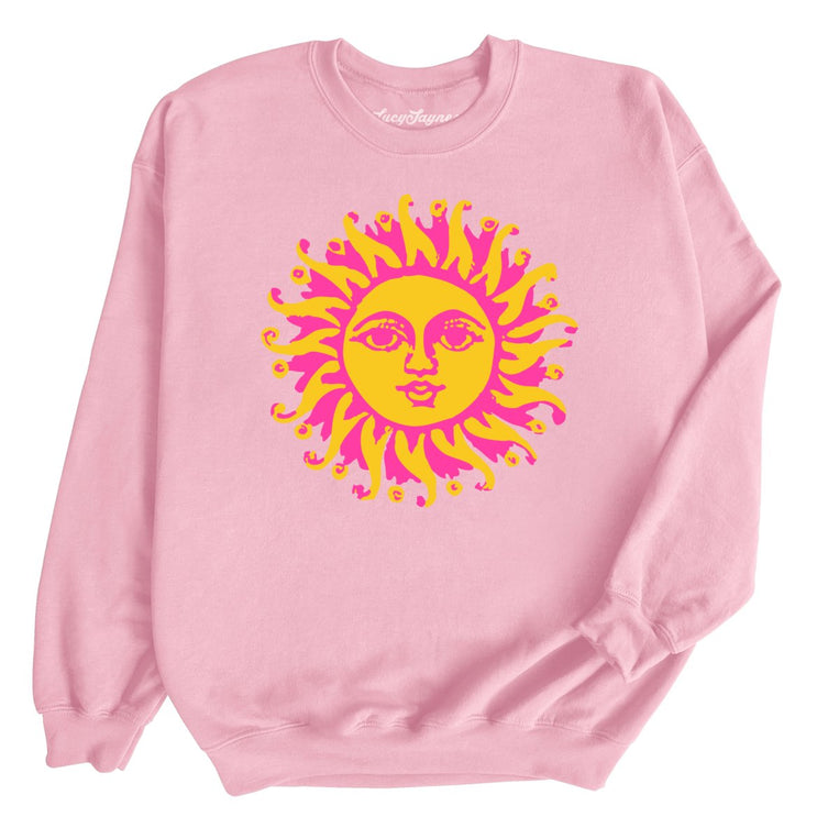 Sun Goddess - Light Pink - Unisex Sweatshirt