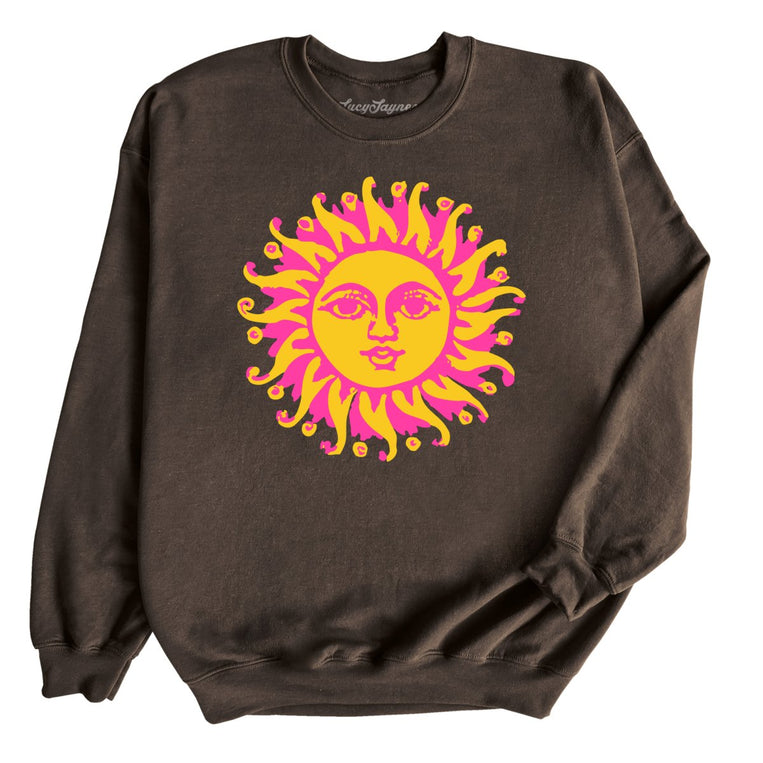 Sun Goddess - Dark Chocolate - Unisex Sweatshirt