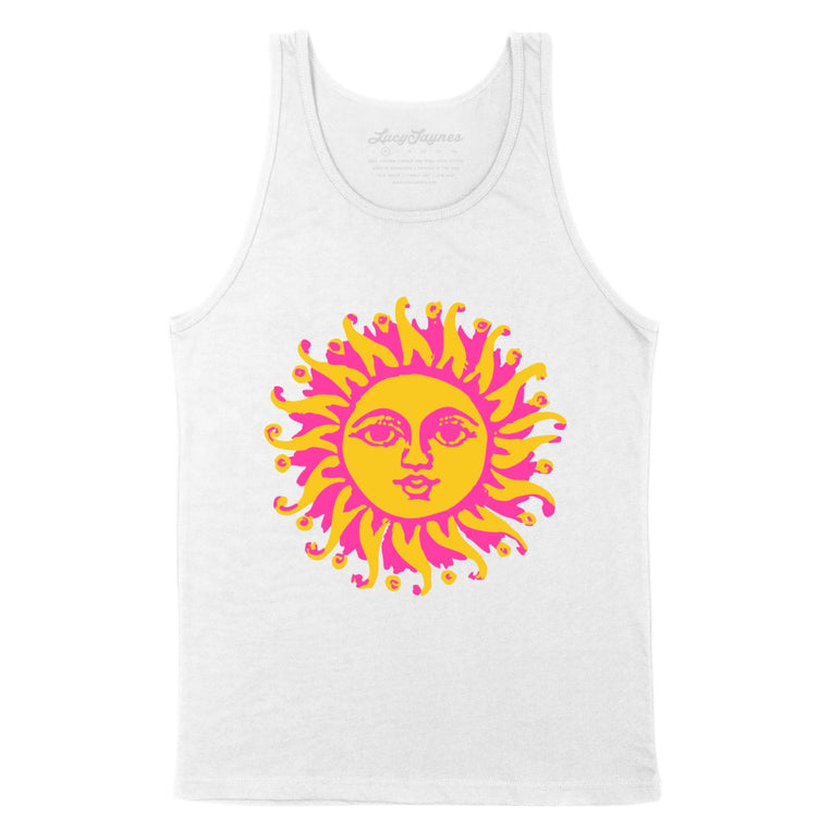 Sun Goddess - White - Unisex Tank Top