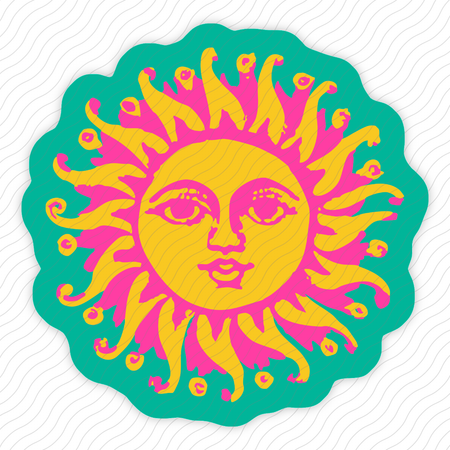 Sun Goddess Sticker