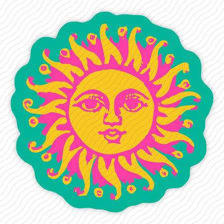 Sun Goddess Sticker