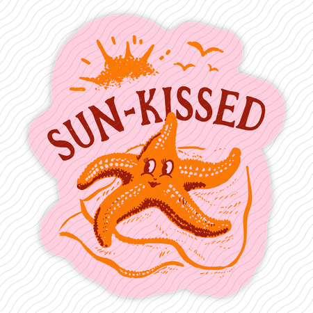 Sun Kissed Sticker