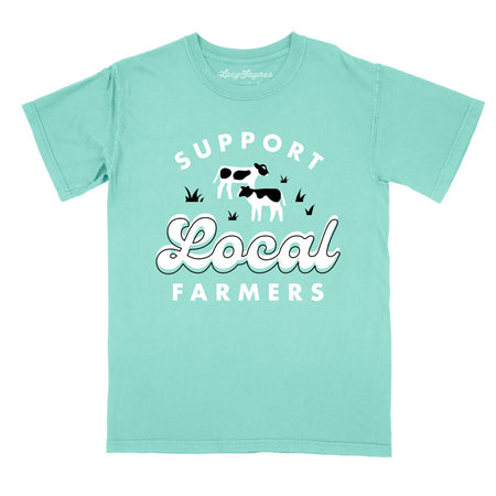 Support Local Farmers Comfort Colors Tee