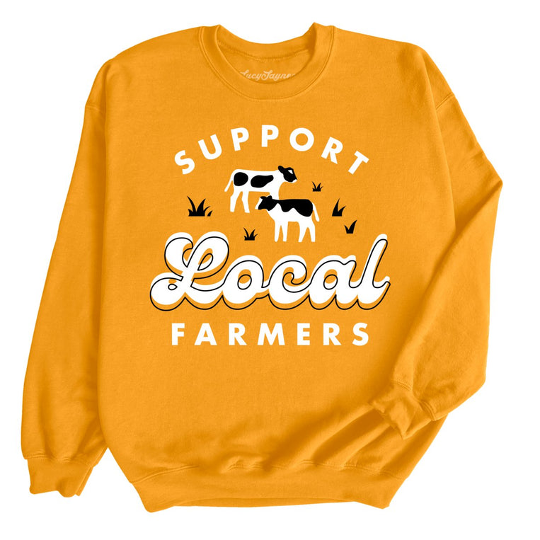 Support Local Farmers - Gold - Full Front
