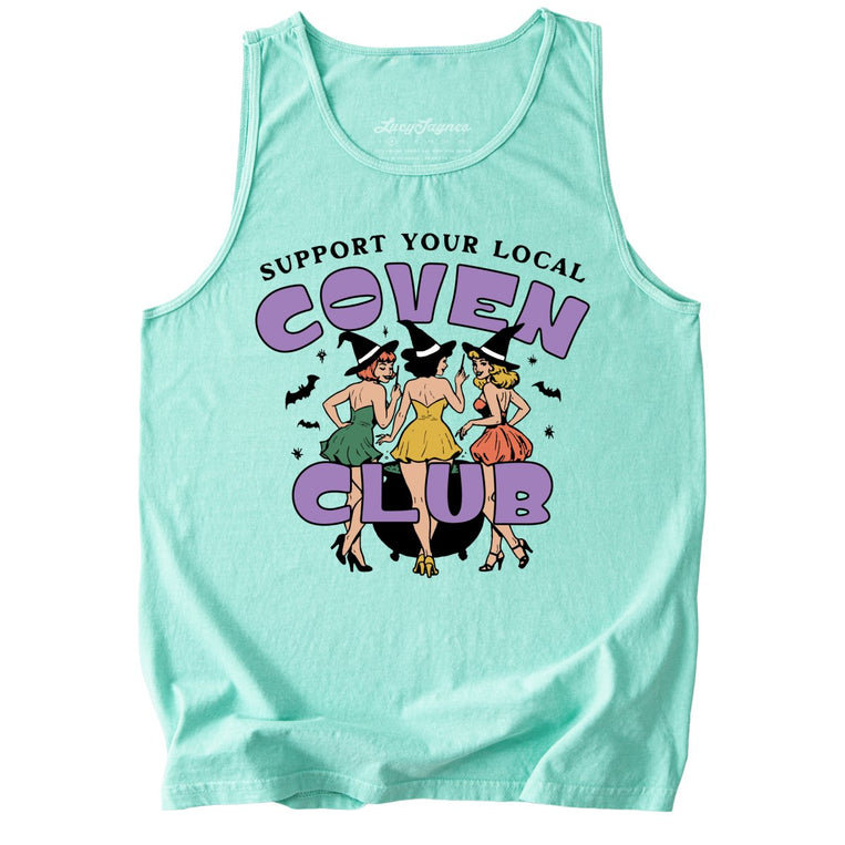 Support Your Local Coven Club - Island Reef - Tank Top