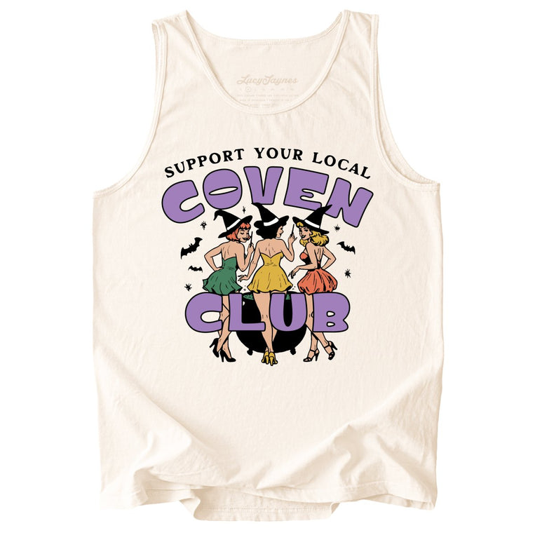 Support Your Local Coven Club - Ivory - Tank Top