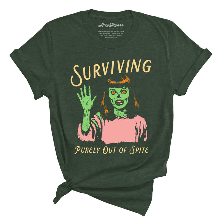 Surviving Purely Out Of Spite - Heather Forest - Full Front