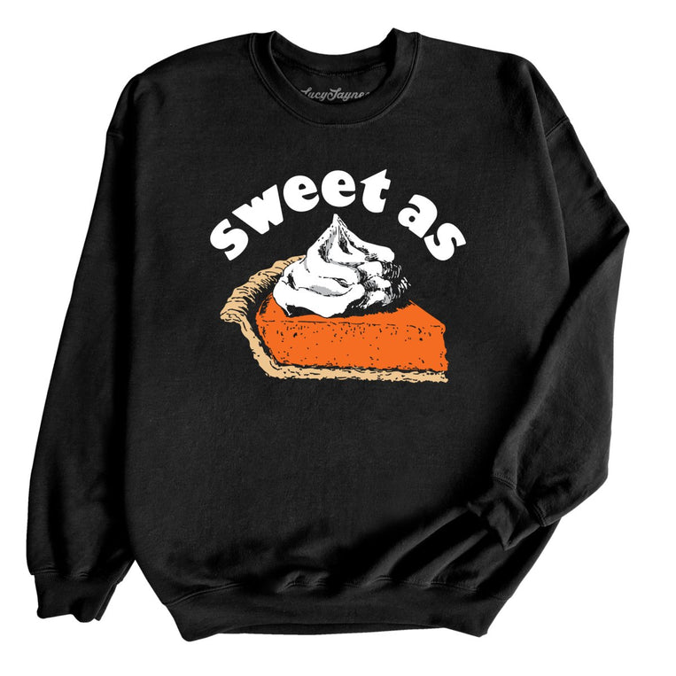 Sweet As Pumpkin Pie - Black - Full Front