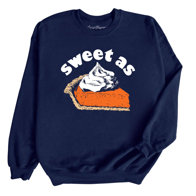 Sweet As Pumpkin Pie - Navy - Full Front