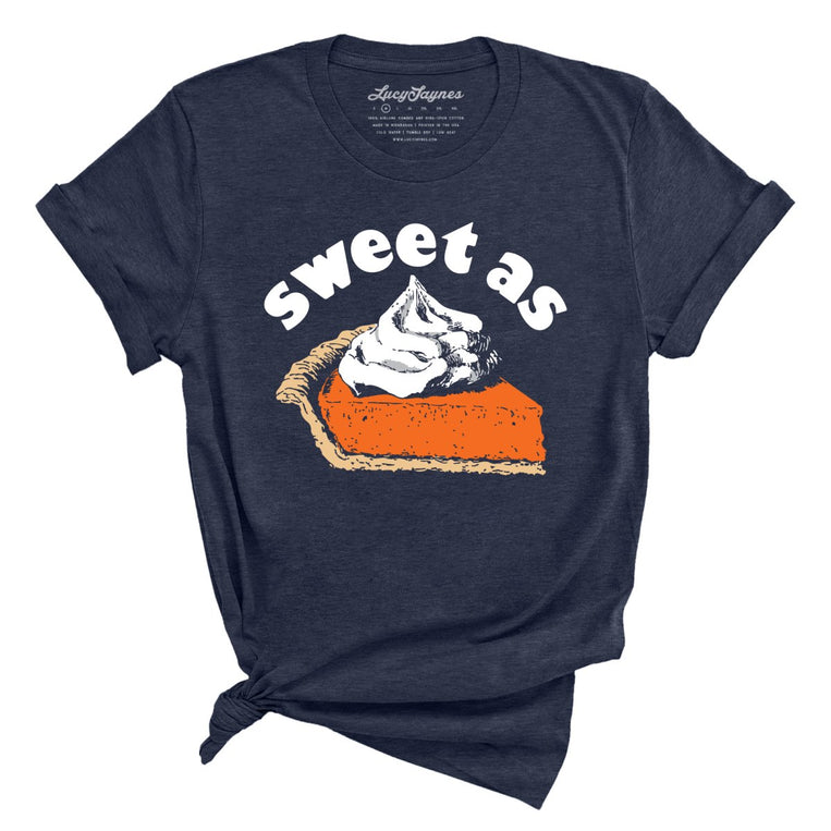 Sweet As Pumpkin Pie - Heather Midnight Navy - Full Front