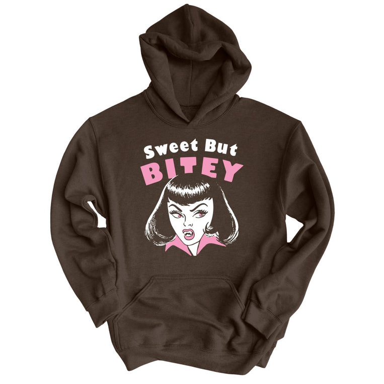 Sweet But Bitey - Dark Chocolate - Unisex Hoodie
