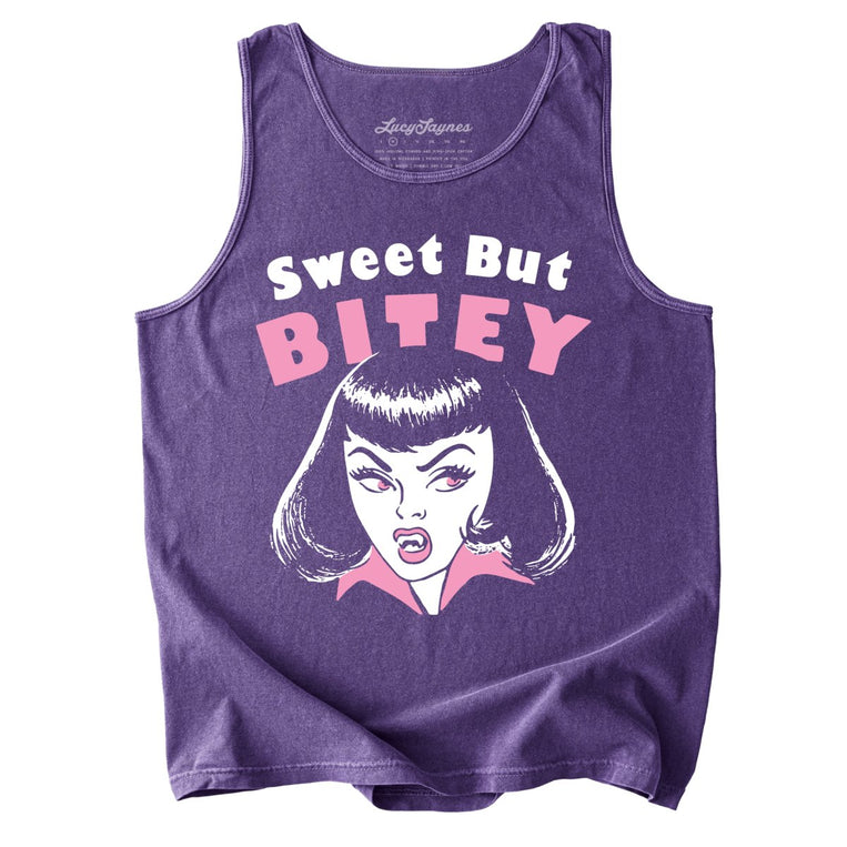 Sweet But Bitey - Grape - Tank Top